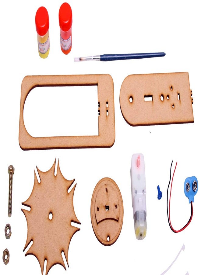 THE CURIOUS BRAIN® Geneva Drive Cross Mechanism Working Model- DIY KIT for 10+ Age Girls & Boys- Science FAIR School Educational Model- STEM Learning Activity- Mechanical LAB Model - Image 5
